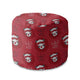 Round Pouf Footrest Baby Hero-Velvet