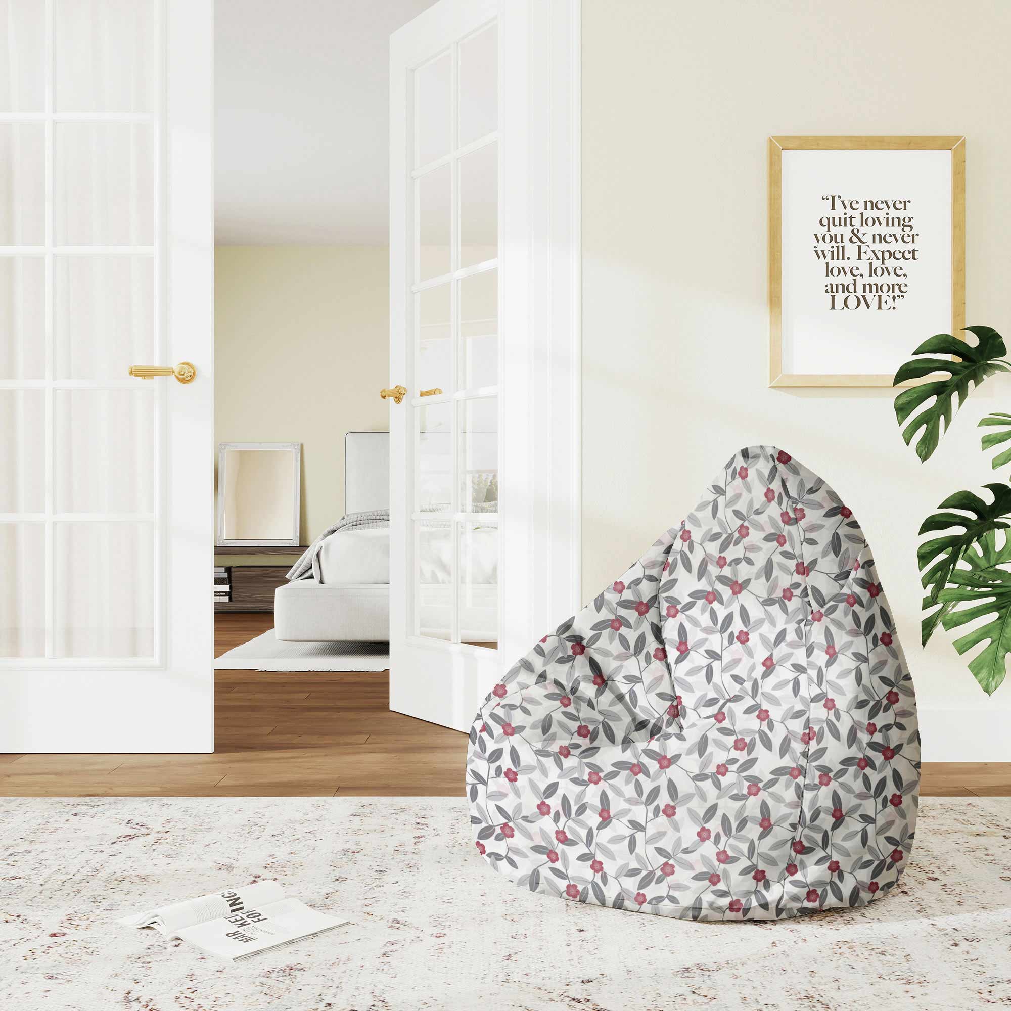 Pearshape Pouf Under the Tree-S-Oxford