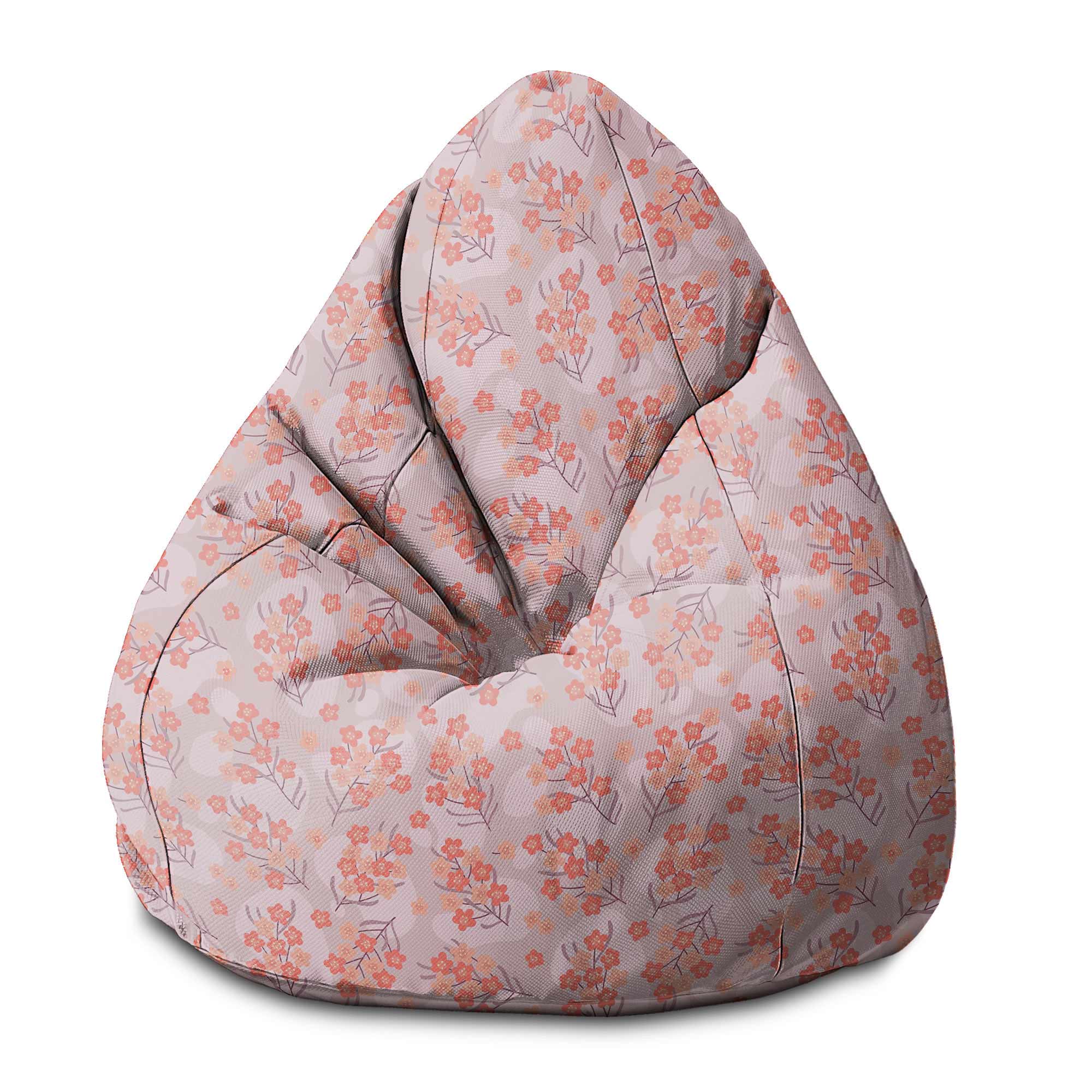 Puf Pearshape Letná záhrada-M-Zamat