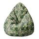 Puf Pearshape Tropical Jungle Leaves-S-Oxford