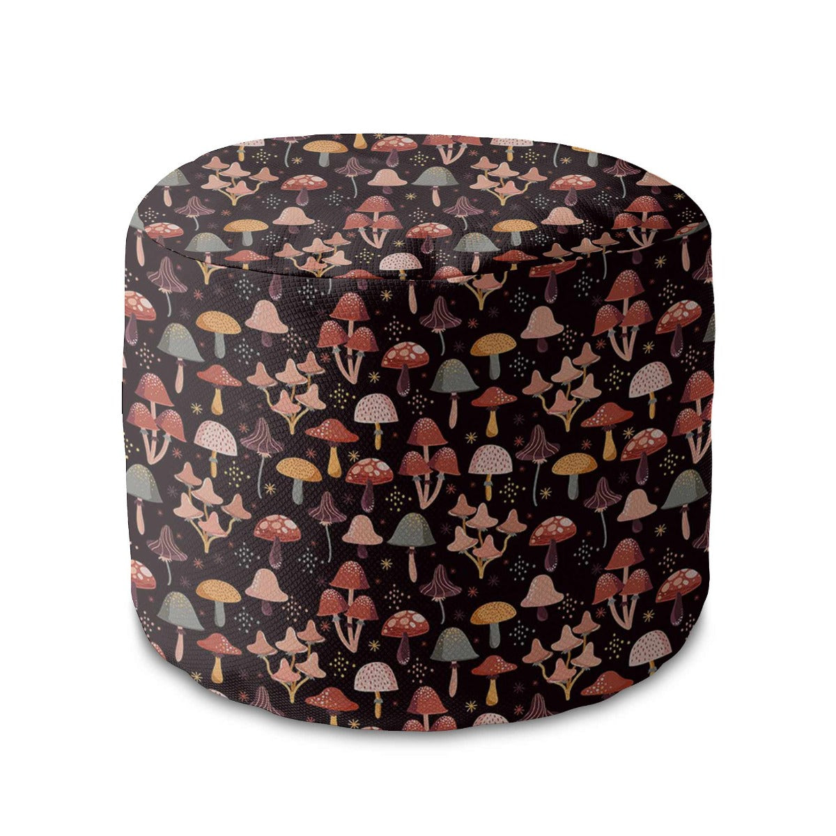 Round pouf footstool More Mushroom-Velvet