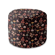 Round pouf footstool More Mushroom-Velvet