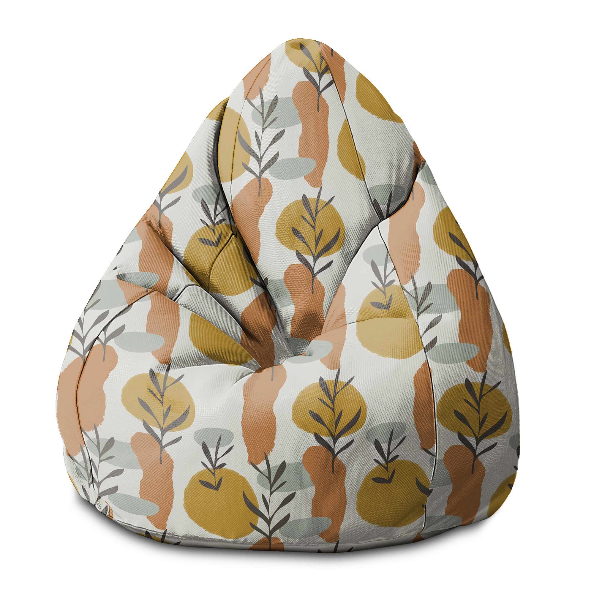 Pearshape Pouf Warm September-S-Velvet