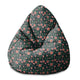 Pearshape Pouf Oxeye Daisy-M-Velvet