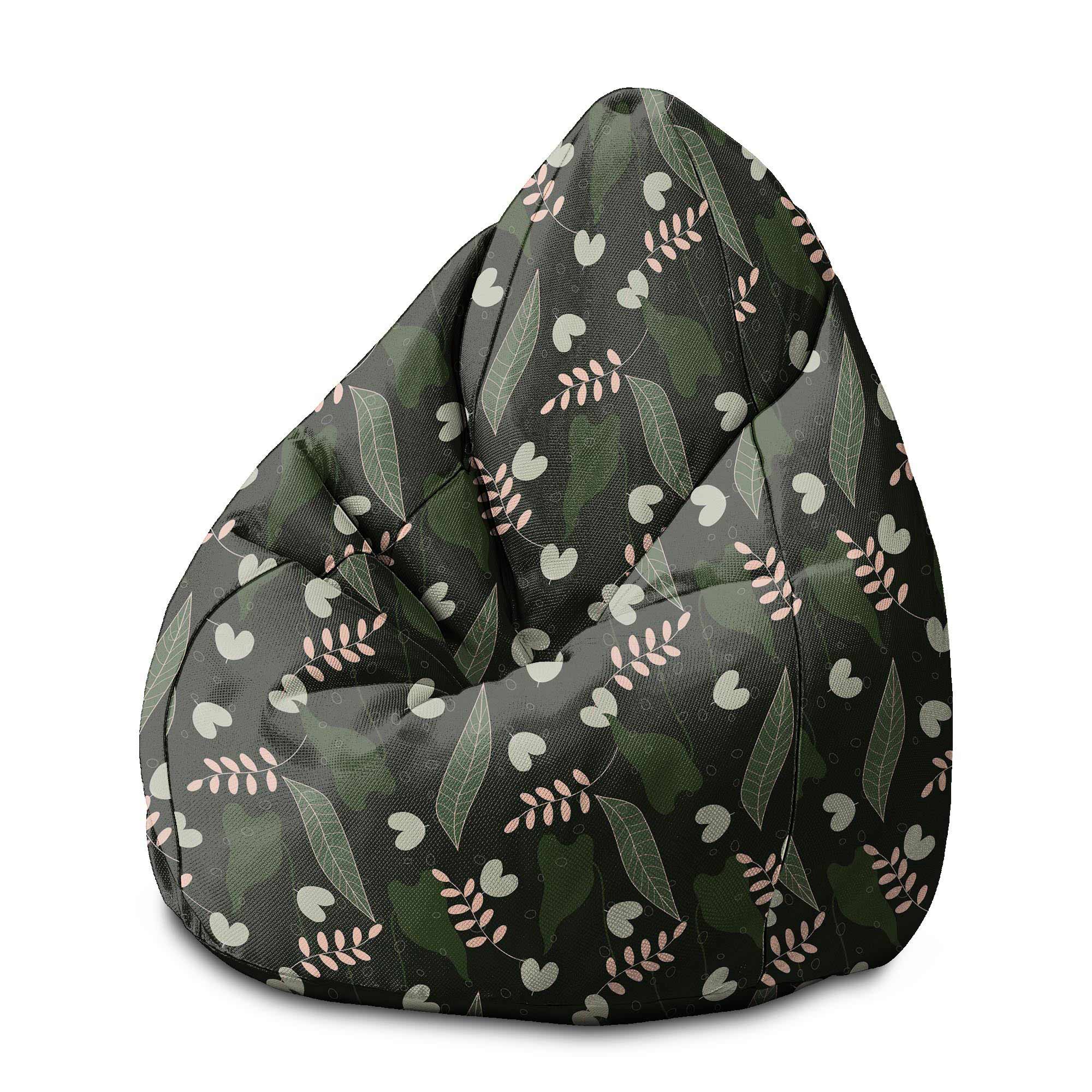 Pearshape Pouf Summer Night-M-Oxford