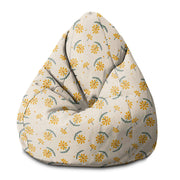 Pearshape Pouf Sweet Summer Morning-M-Oxford