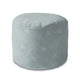 Round pouf footstool Blue Monday Morning-Velvet