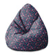 Puf Pearshape Růžová Louka-S-Velvet