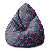 Puf Pearshape Růžová Louka-M-Velvet
