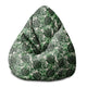 Puf Pearshape Tropical Leaves Pattern-S-Oxford
