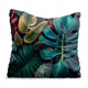 Green Leaves Pillow-Panama