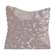 Gold Swirl Pillow-Velvet