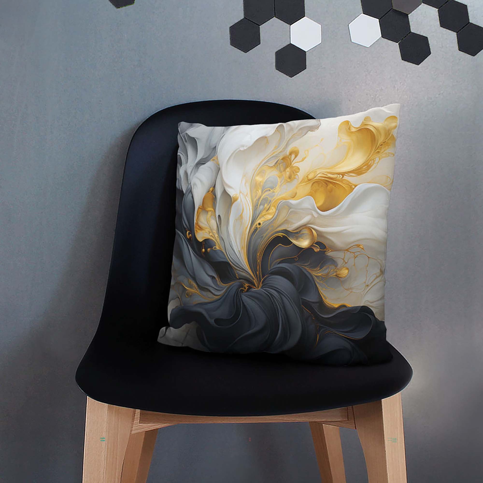 Swirling Mist Pillow-Panama