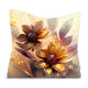 Misty Flowers Pillow-Velvet