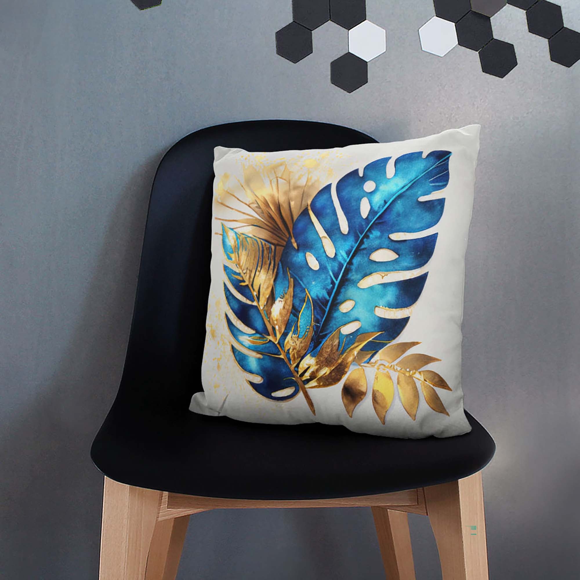 Watercolor Bouquet Pillow-Oxford