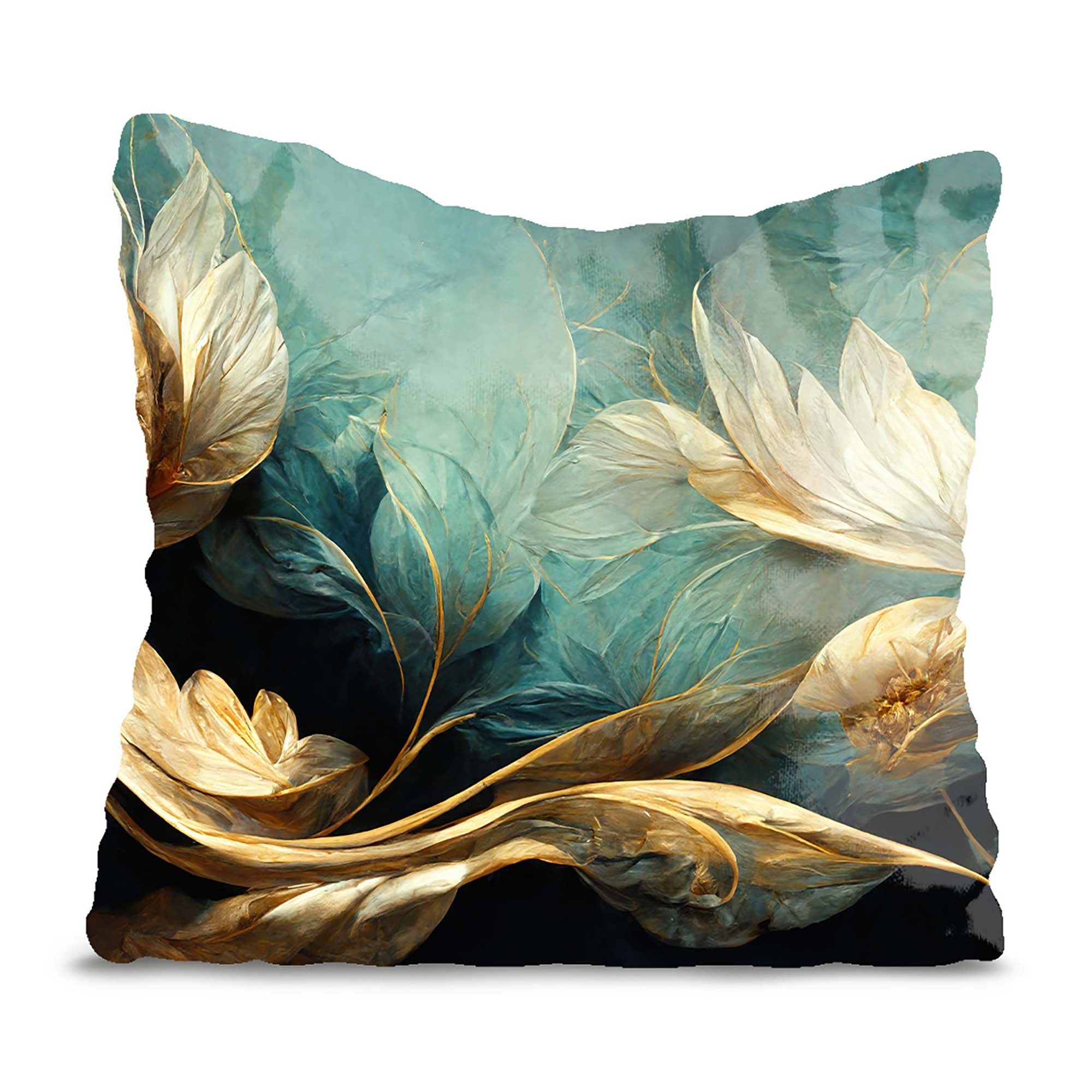 Magic Flowers Pillow-Panama