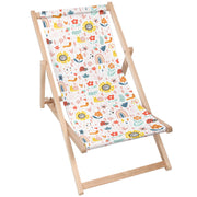 Wooden Deck Chair Playground-M