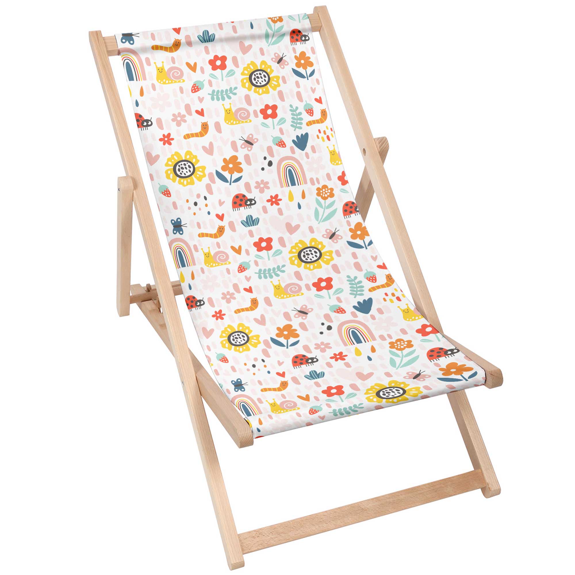 Wooden Deck Chair Playground-M