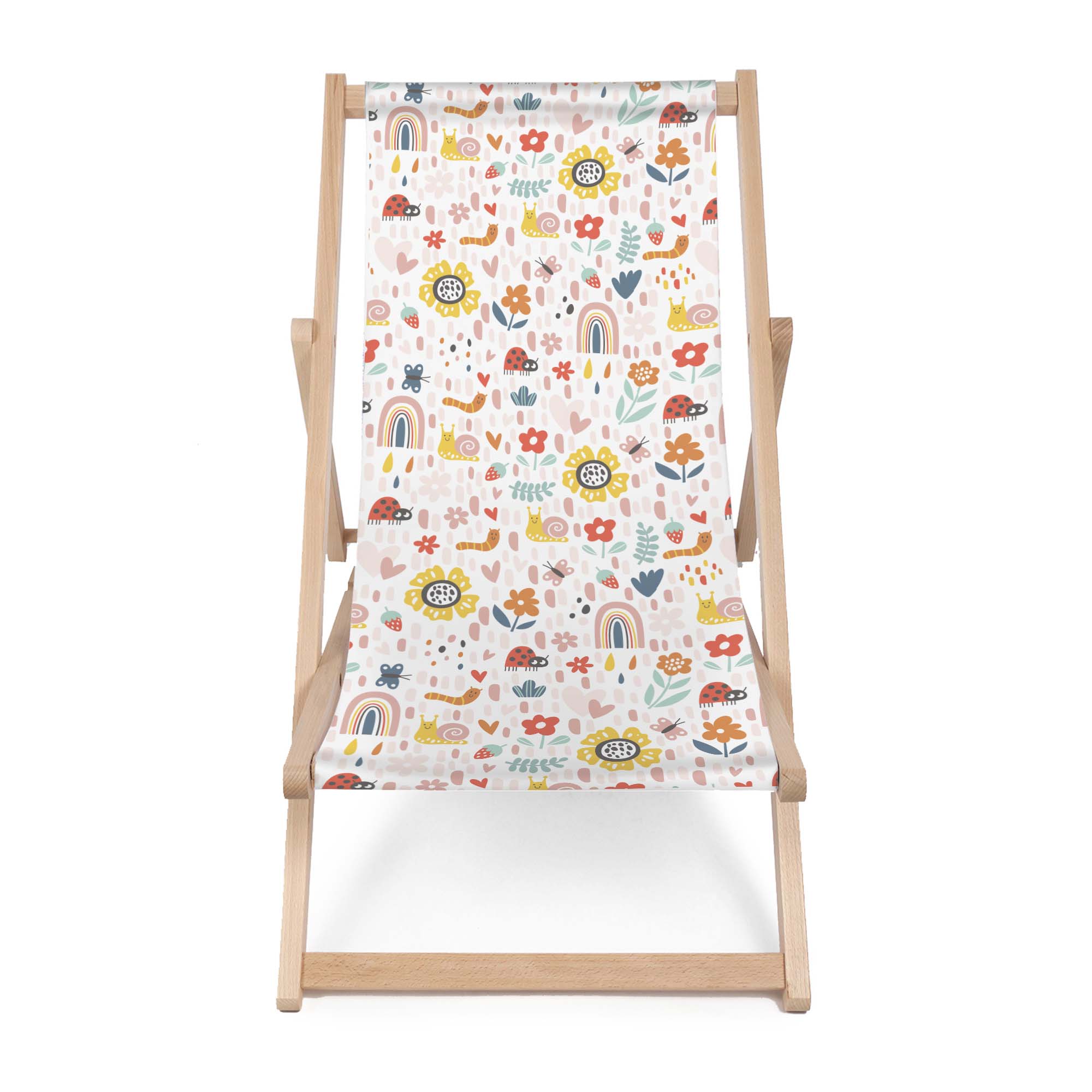 Wooden Deck Chair Playground-M