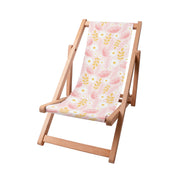 Wooden Deck Chair Flower Store