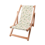 Wooden Deck Chair Warm Morning