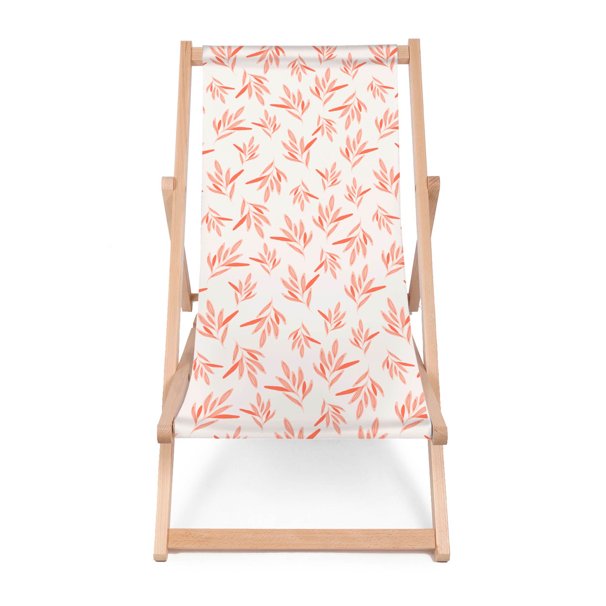 Wooden Deck Chair Time For Fall-M