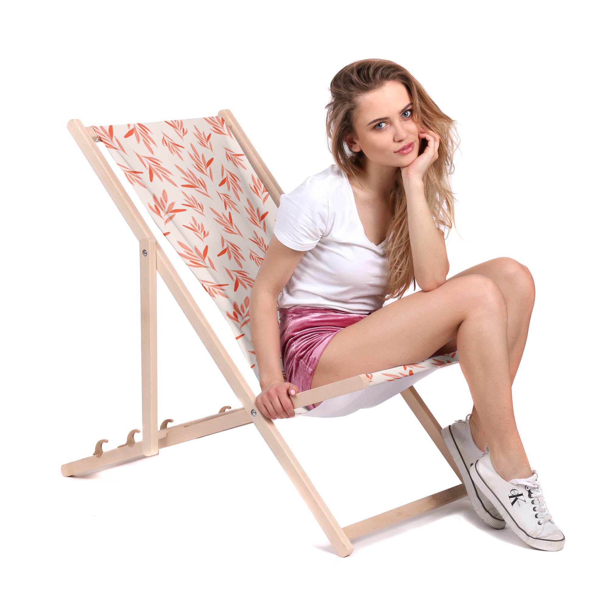 Wooden Deck Chair Time For Fall