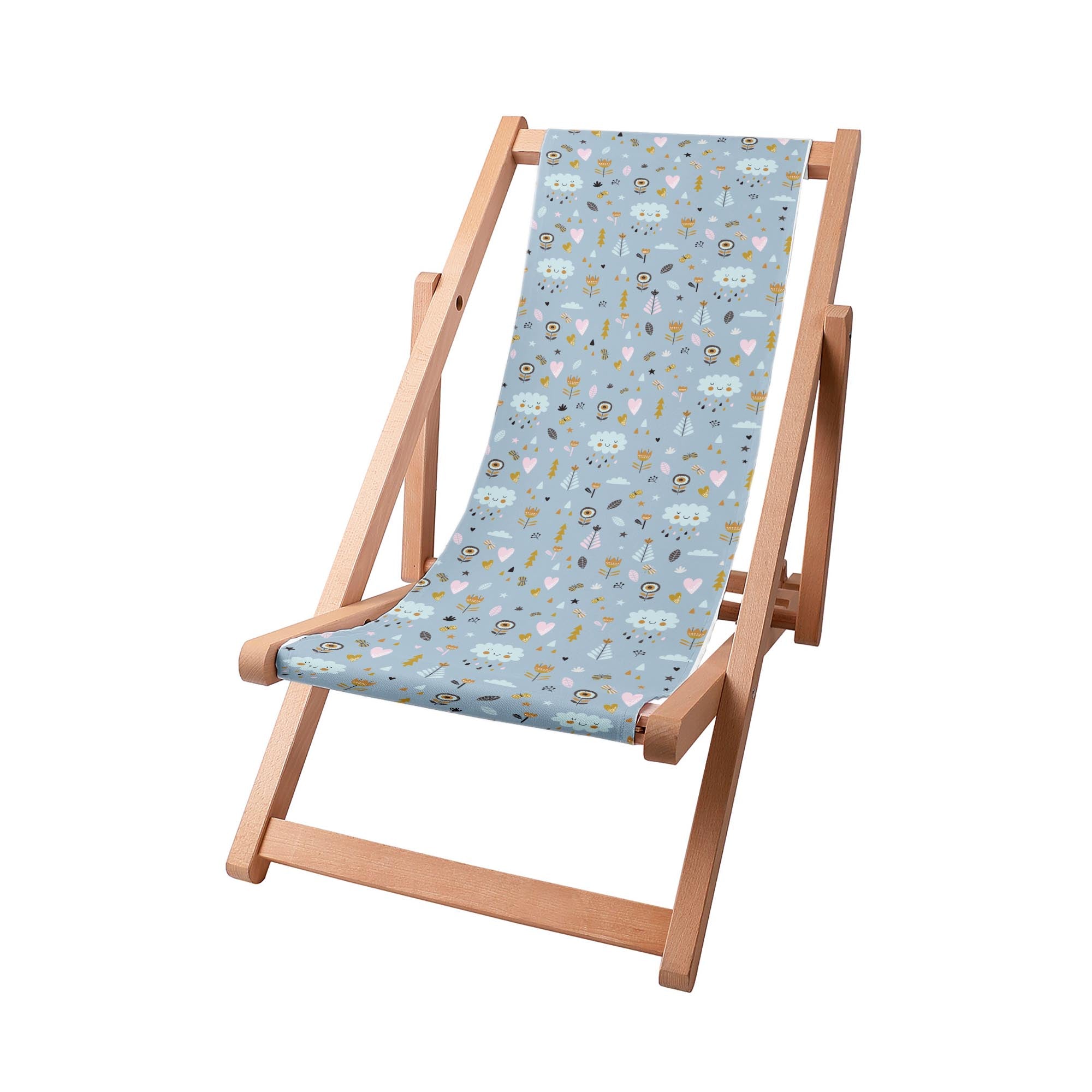 Wooden Deck Chair The Weather is Good