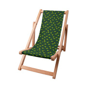 Wooden Deck Chair Forest Undergrowth