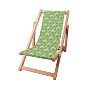 Wooden Deck Chair Ornament Chamomile