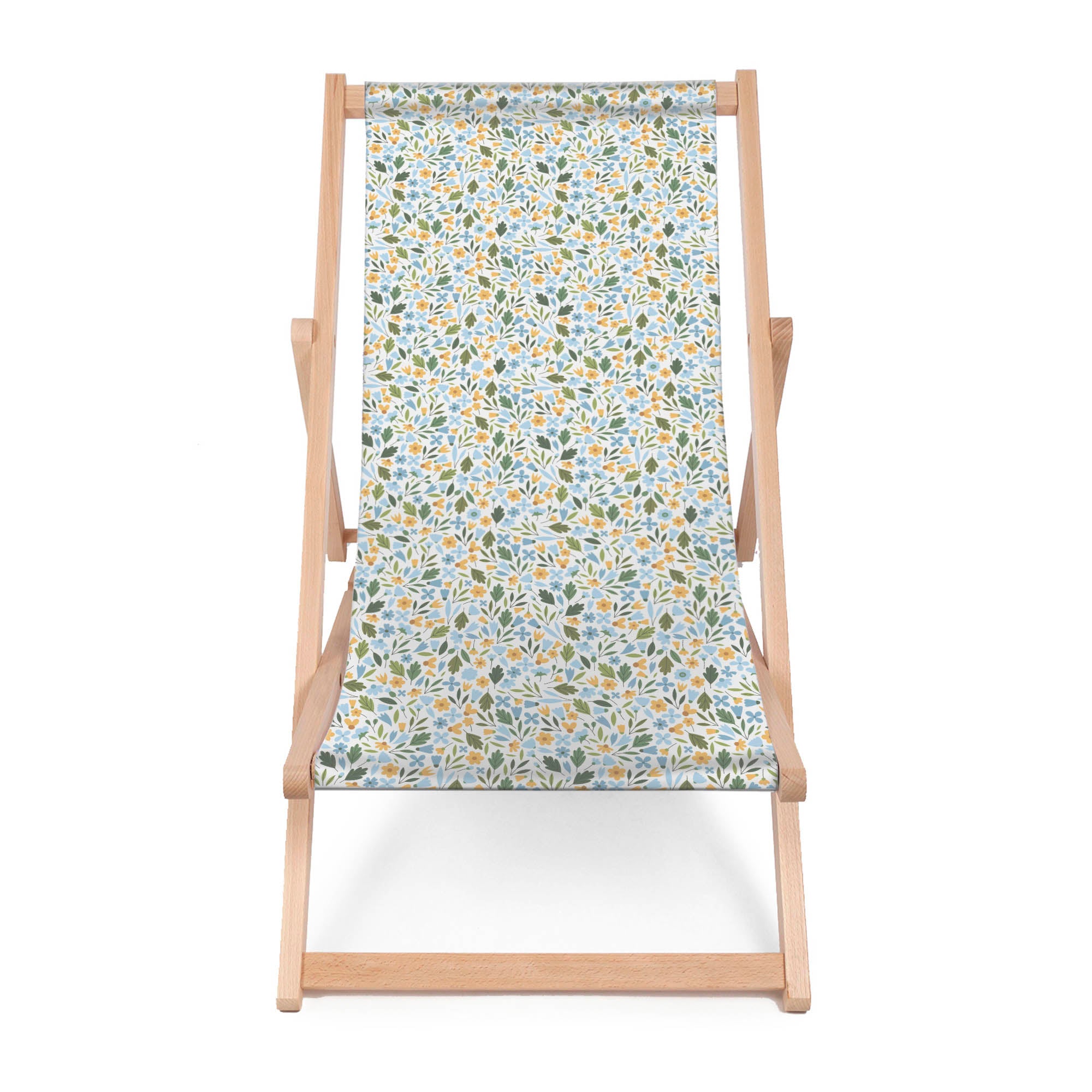 Wooden Deck Chair Forget Me Not-M