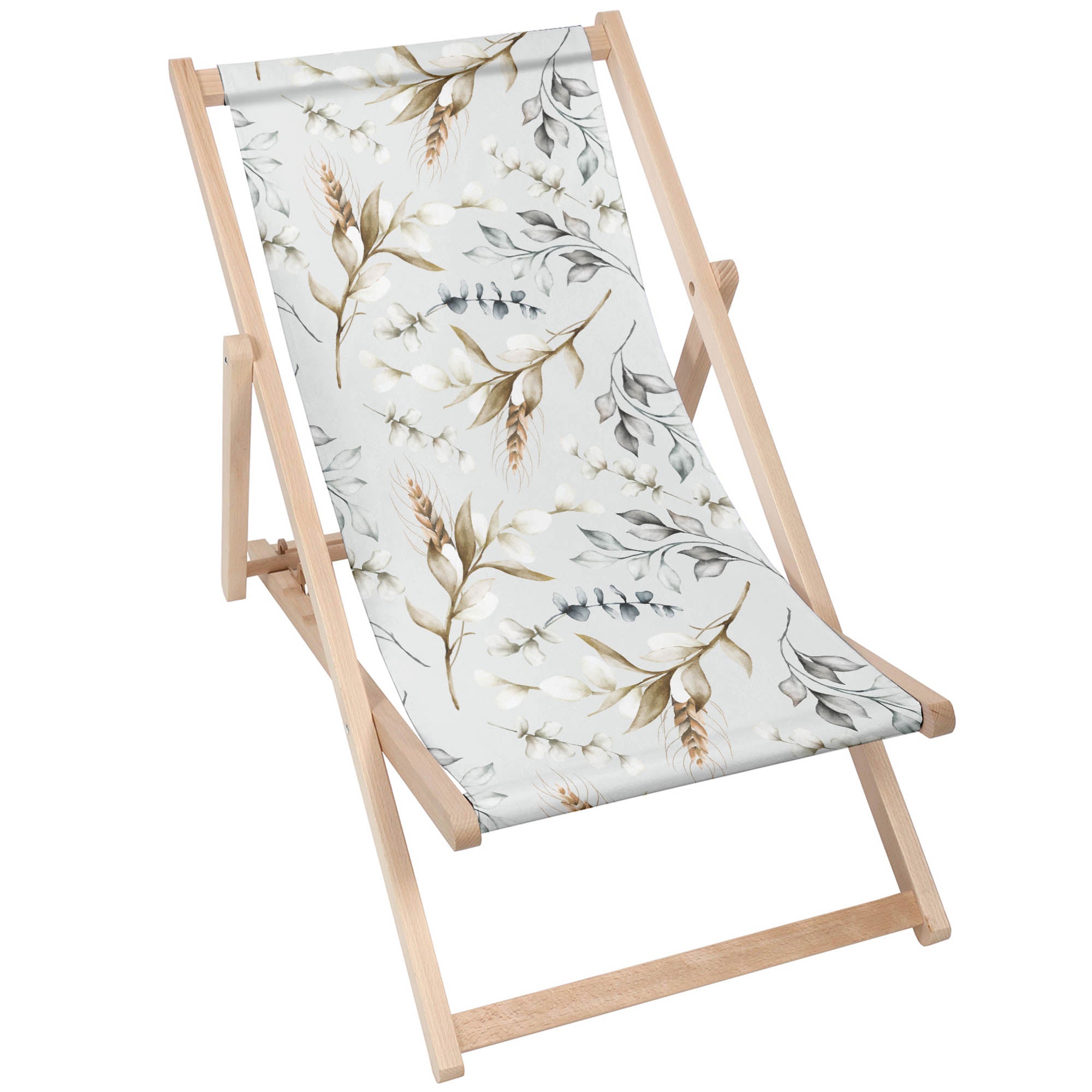 Wooden Deck Chair Winter Garden-M