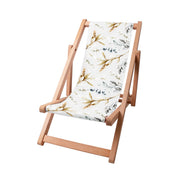 Wooden Deck Chair Winter Garden