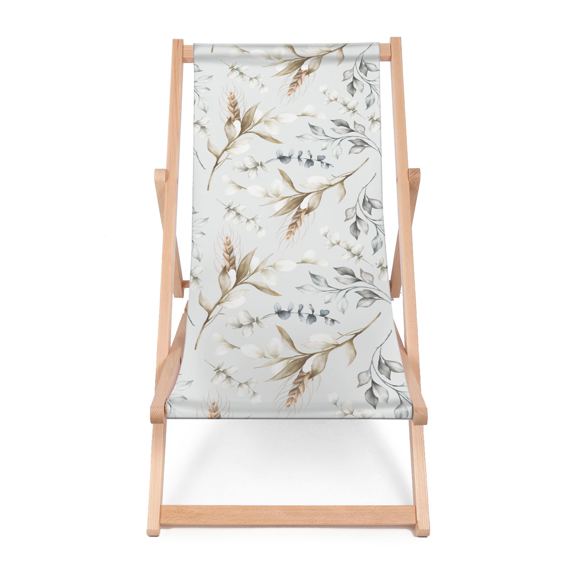 Wooden Deck Chair Winter Garden-M