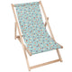 Dřevěné lehátko Pastel Blue Dots