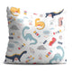 Funny Kids Dinosaurs Pillow-Velvet