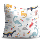 Funny Kids Dinosaurs Pillow-Oxford