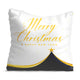 Elegant Merry Christmas Pillow-Velvet