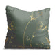 Engraving Botanical Pattern Velvet Pillow