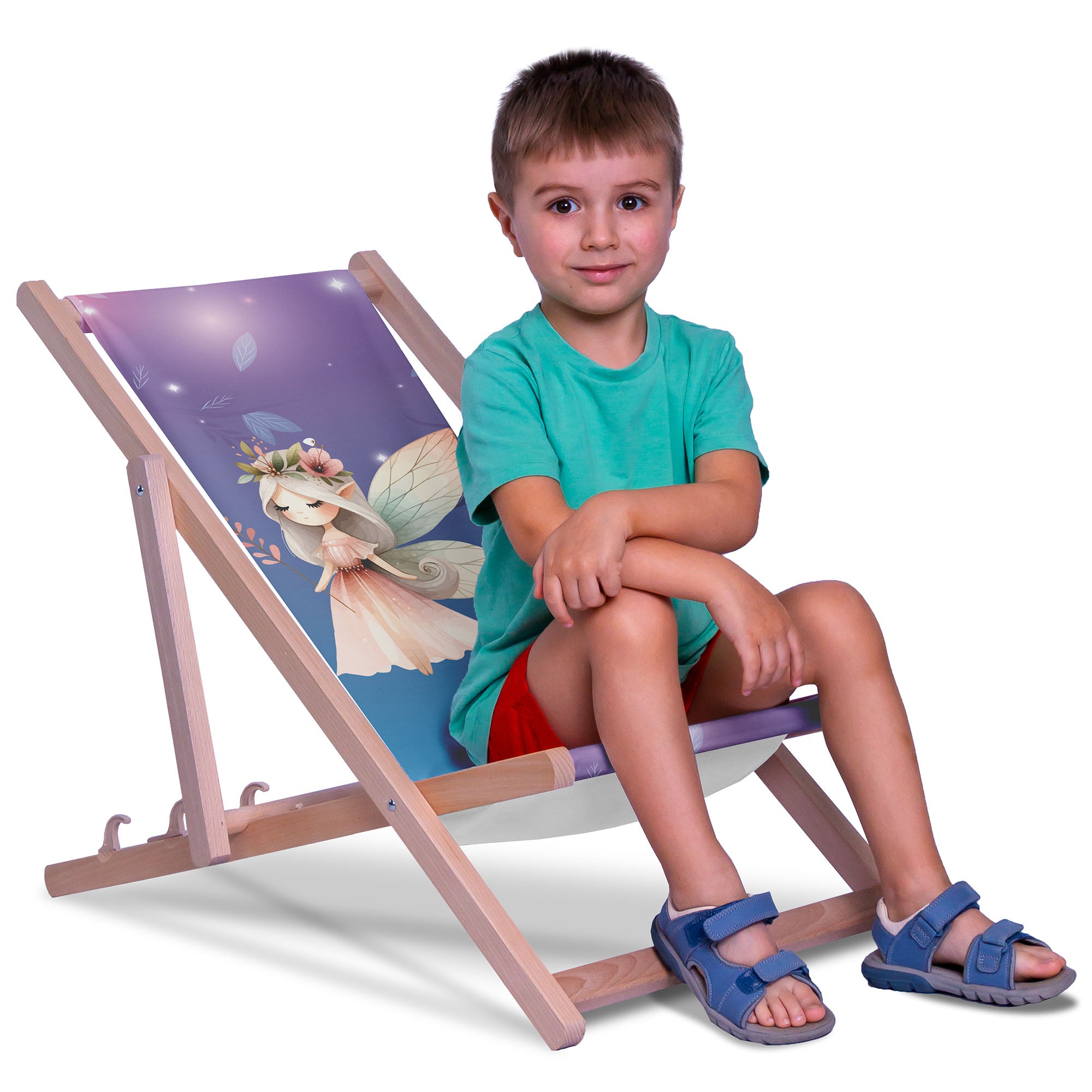Fairy Tale Magic Wooden Deck Chair