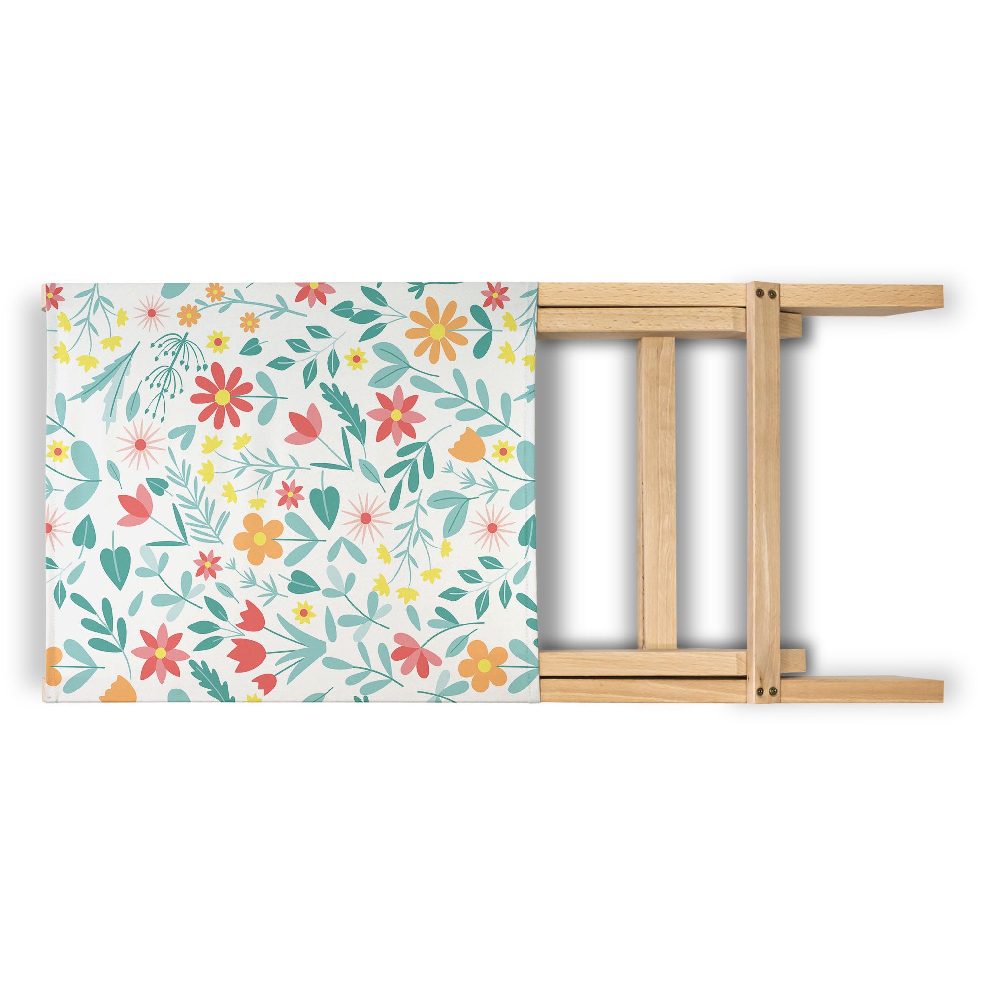 Folding Beach Chair Floral Adventure