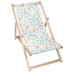 Wooden Deck Chair Floral Adventure-S