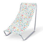 Metal Deck Chair Floral Adventure