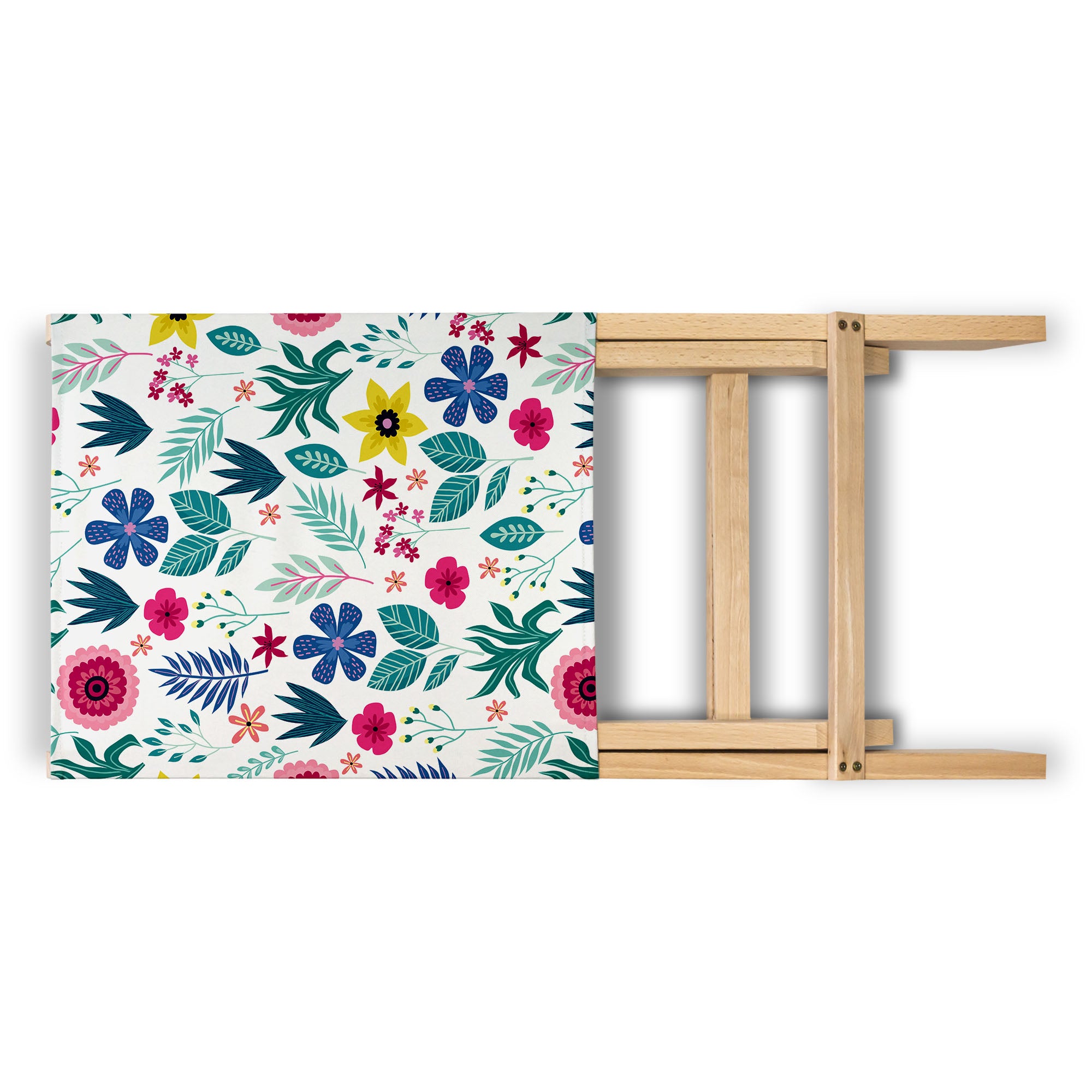 Folding Beach Chair Floral Elegance