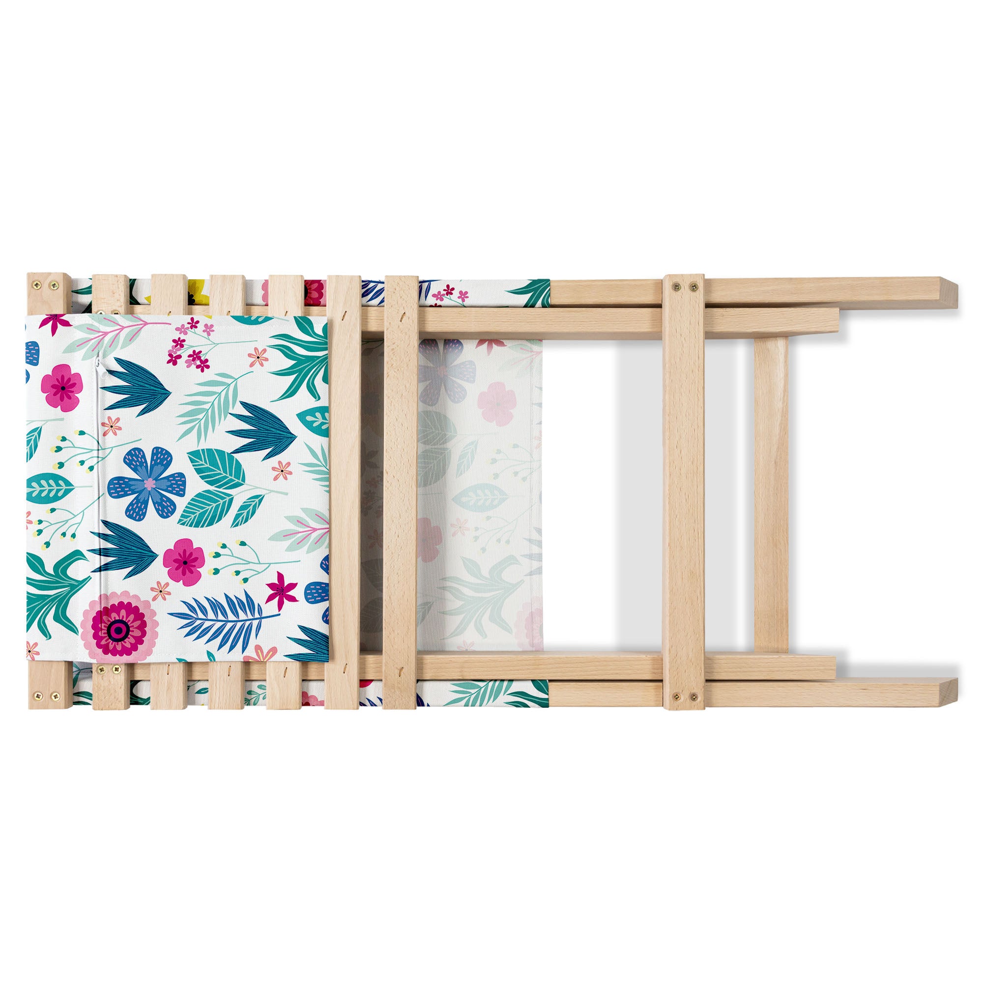 Folding Beach Chair Floral Elegance