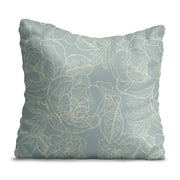 Floral Elegant Leaves-Panama Pillow
