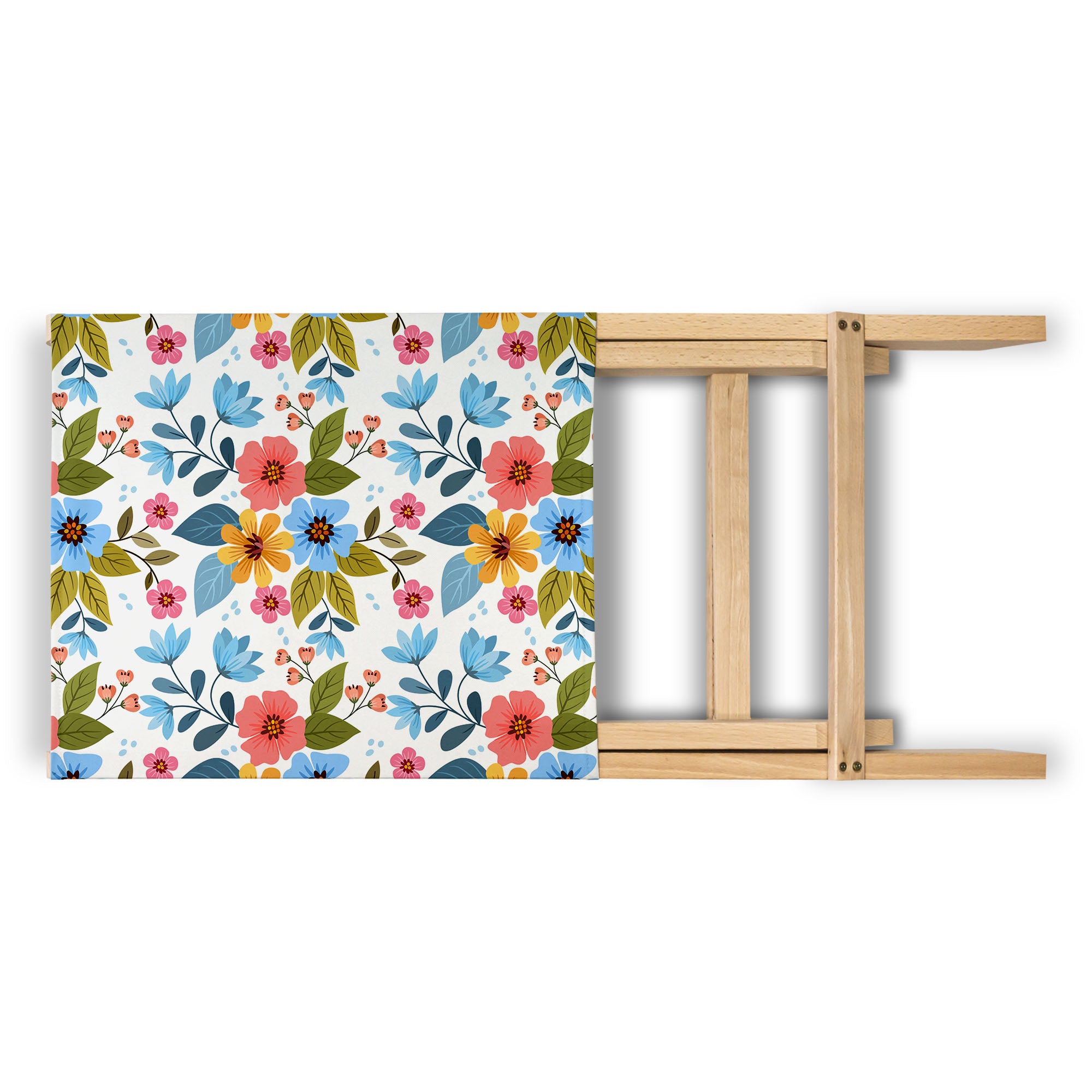 Folding Beach Chair Floral Fantasy