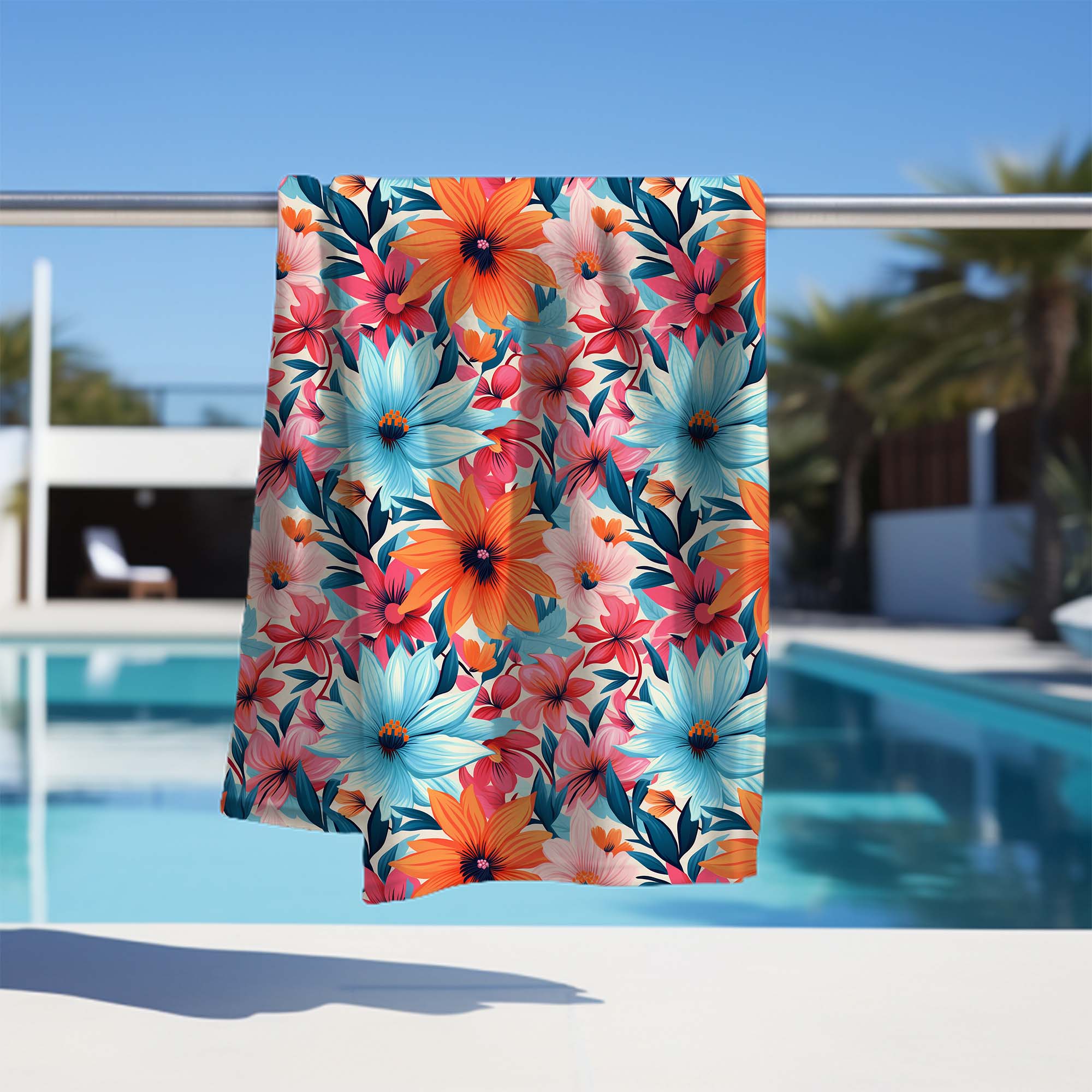 Blossoms Towel-70x140 cm