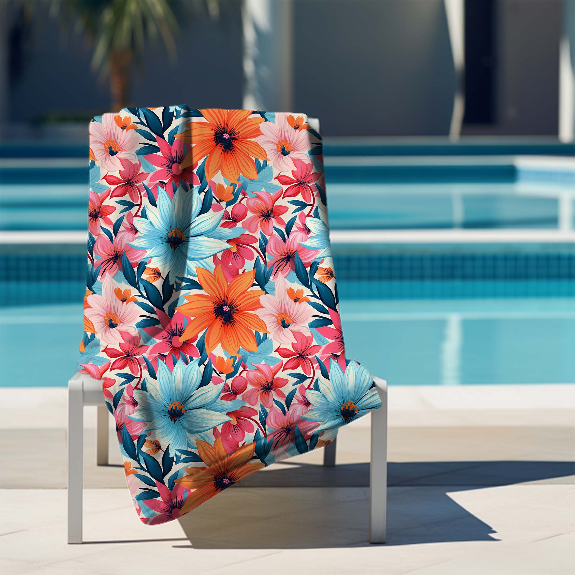 Blossoms Towel-30x50 cm