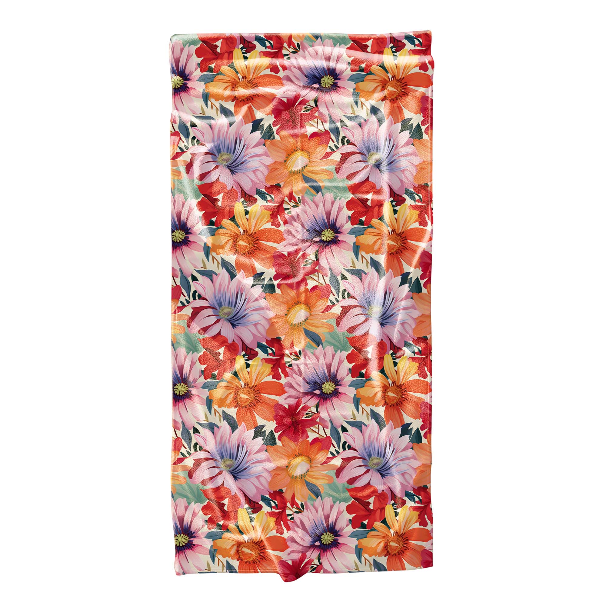 Floral Pattern Towel